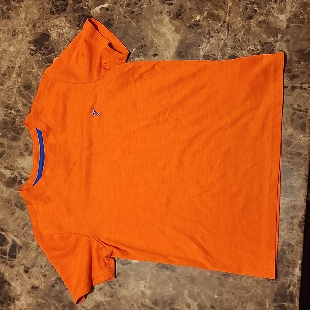 Old Navy Active Go-Dry Orange Short Sleeve Tee Boys Size 6/7